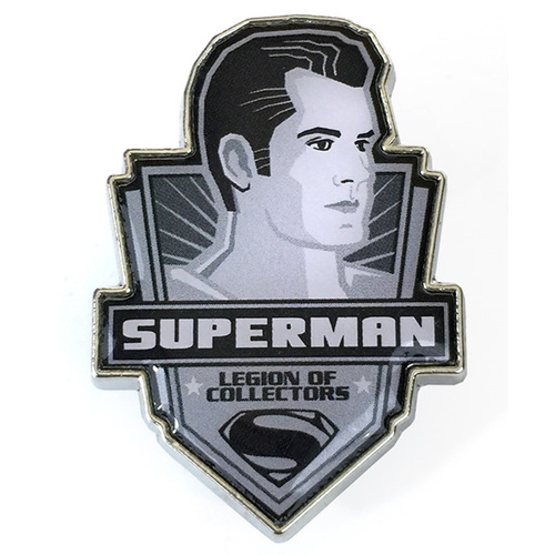 Legion Of Collectors DC Superman Souvenir Pin/Badge - New, Sealed