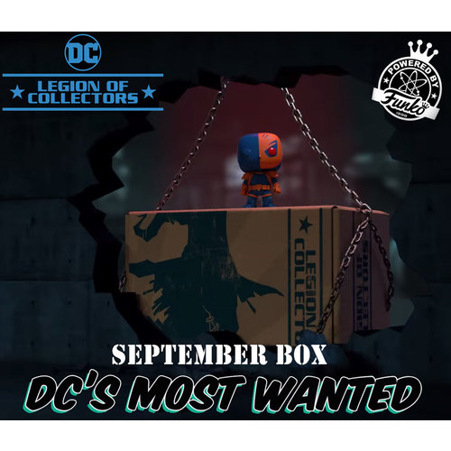 Funko Legion Of Collectors Subscription Box - September 2017 DC's Most Wanted - New [Size: XL]