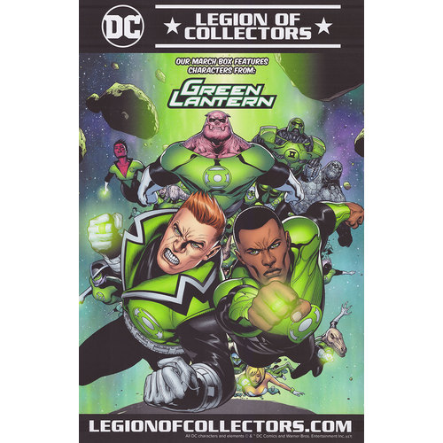 Funko Legion Of Collectors Subscription Box - March 2018 Green Lantern - New, Mint [Size: XL]