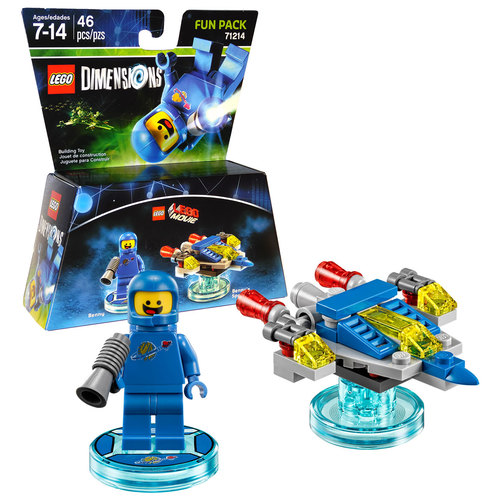 Lego Dimensions Fun Pack 71214 - Benny Fun Pack - 46 pcs - New, Sealed, Mint Condition