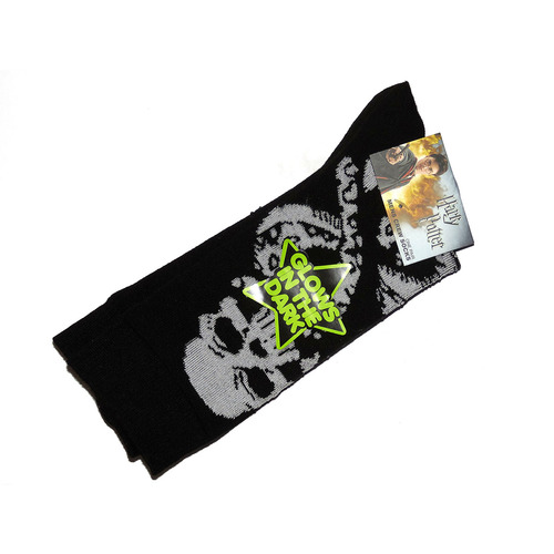 Harry Potter 'Death' Mens Crew Socks - New