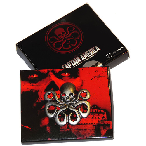 Captain America Hydra Lapel Pin Badge - Loot Crate Exclusive, EFX, New In Box