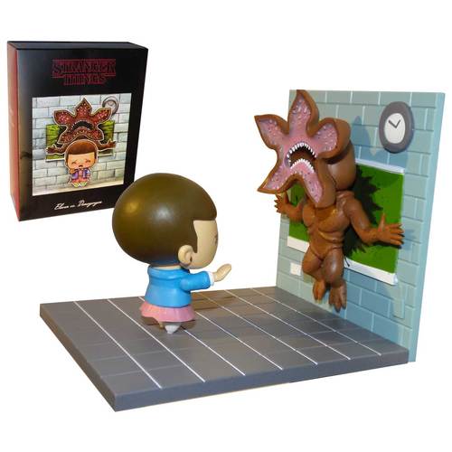 Stranger Things Collectible Diorama - Eleven vs. Demogorgon - Loot Crate Exclusive - New, Mint Condition