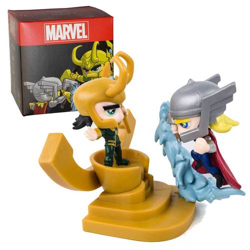 Marvel Collectible Figure - Thor vs. Loki - Loot Crate Collector's Series Exclusive - New, Mint