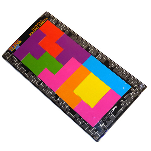 Tetris Flexible Magnet Sheets - Collectors Magnets - Loot Crate Exclusive - New, Mint Condition