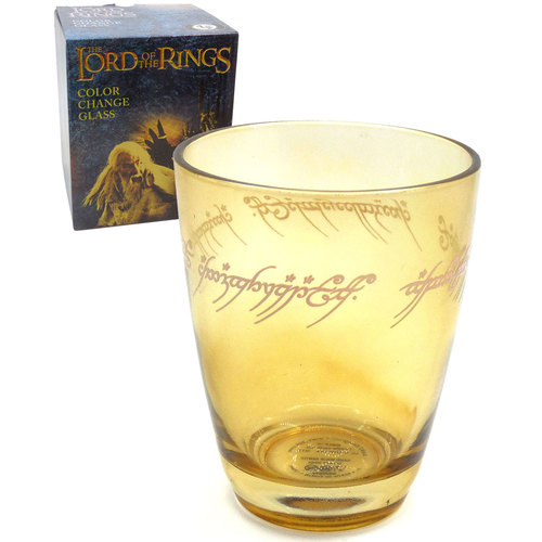 Licensed Lord Of The Rings Color Change Glass - Loot Crate Exclusive - New, Mint Condition