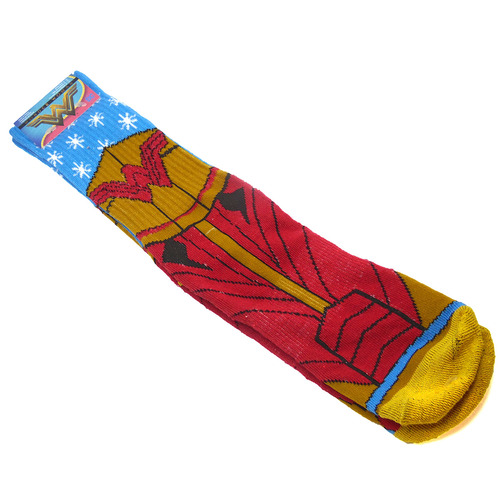 Wonder Woman Athletic Crew Socks - Loot Crate Exclusive - New