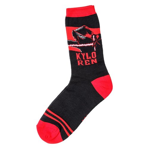 Star Wars 'Kylo Ren' Crew Socks - Loot Crate Exclusive - New