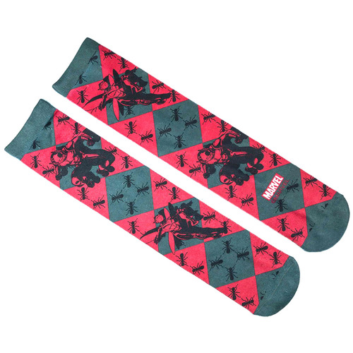Marvel 'Ant-Man And The Wasp' Crew Socks - Loot Crate Exclusive - New - Mens Size 6-12