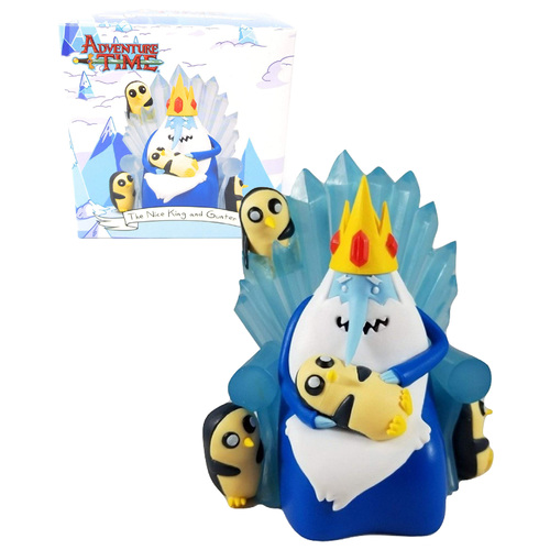 Adventure Time Collectible Diorama - The Nice King And Gunter - Loot Crate Exclusive - New, Mint Condition