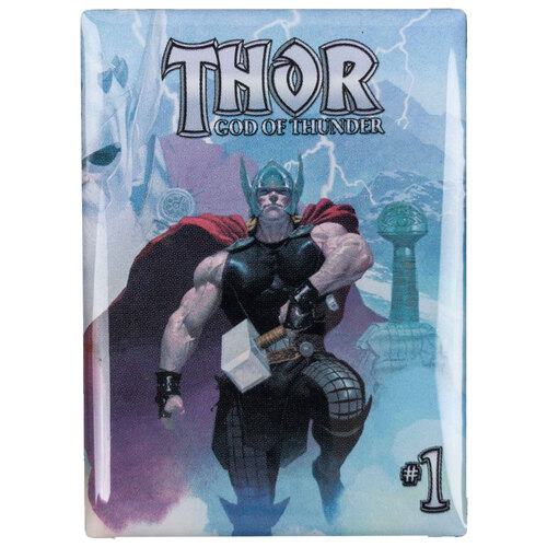 Thor God Of Thunder #1 Enamel Pin/Brooch - Licensed - New, Mint Condition