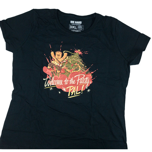 Die Hard "Welcome To The Party Pal" T-Shirt - Loot Crate Exclusive - New  [Size: XL]