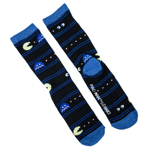Pac-Man Crew Socks - Loot Crate Exclusive - New - Mens Size 6-12
