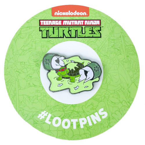 Teenage Mutant Ninja Turtles (Raphael) Enamel Pin/Brooch By Loot Crate - New, Mint Condition