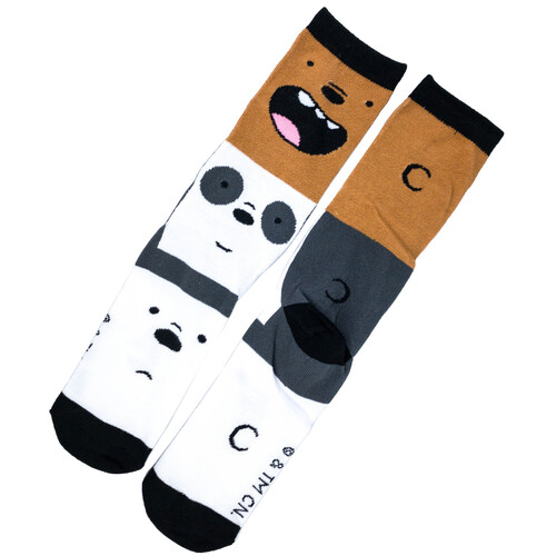 We Bare Bears Crew Socks - Loot Crate Exclusive - New - Mens Size 6-12