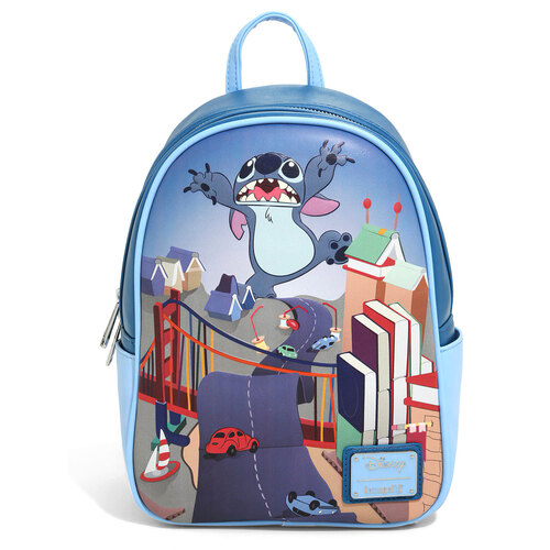 Loungefly Disney Lilo & Stitch Badness Level Mini Backpack - New, Mint Condition