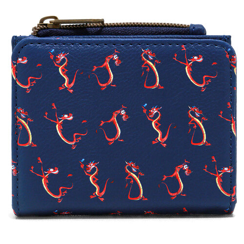 Loungefly Disney Mulan Mushu Bi-Fold Wallet - New, Mint Condition