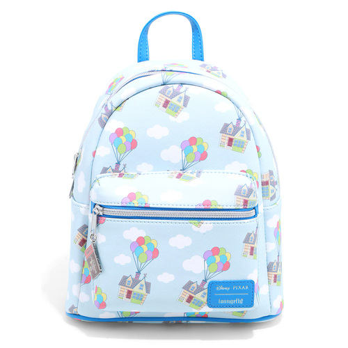 Loungefly Disney Pixar Up House Balloons Mini Backpack - New, Mint Condition