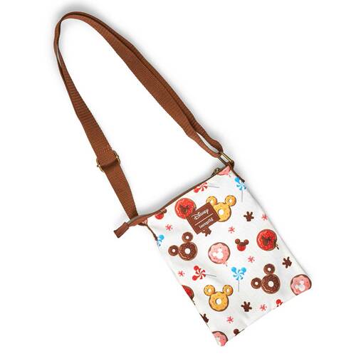 Loungefly Disney Mickey Mouse Sweets Passport Crossbody Bag - New With Tags