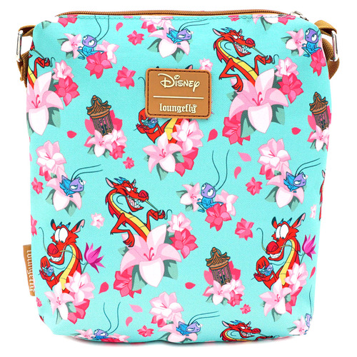 Loungefly Disney Mulan Floral Crossbody Bag - New, With Tags