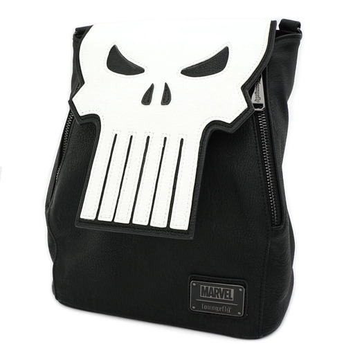 Loungefly Marvel Punisher Logo Mini Backpack - New, With Tags