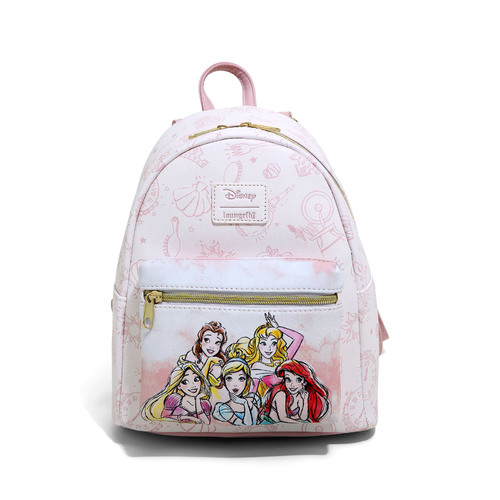 Loungefly Disney Princess Icons Mini Backpack - New, With Tags