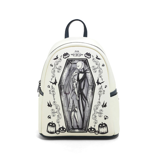 Loungefly Disney The Nightmare Before Christmas Jack & Sally Mini Backpack - New, With Tags