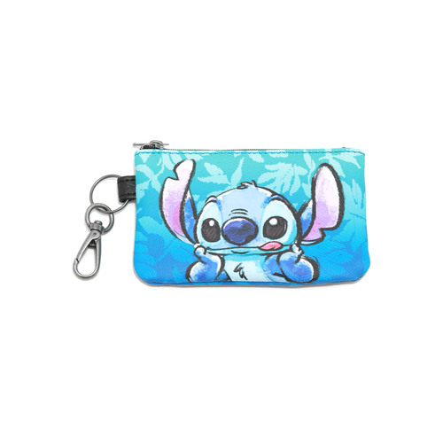 Loungefly Disney Lilo & Stitch Key Ring ID Coin Purse - New, With Tags
