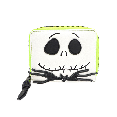 Loungefly Disney The Nightmare Before Christmas Jack Skellington Mini Zipper Wallet - New, With Tags