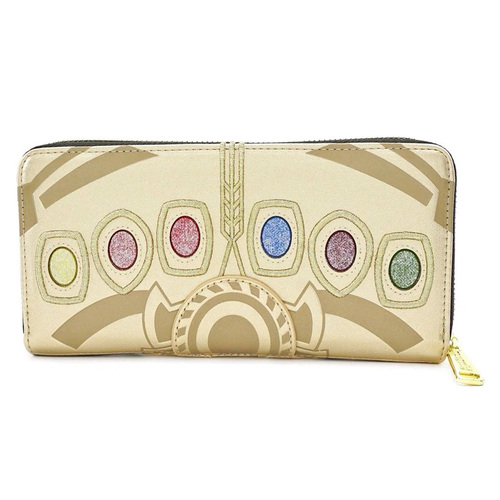 Loungefly Marvel Avengers Infinity Gauntlet Zip Around Wallet - New, With Tags