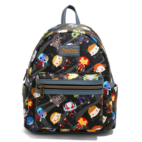 Loungefly Marvel Avengers: Endgame Chibi Characters Mini Backpack - New With Tags