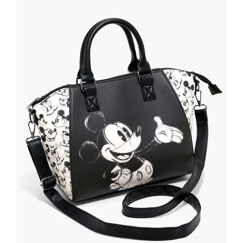 Loungefly Disney Mickey Mouse Sketch Satchel Bag - New With Tags