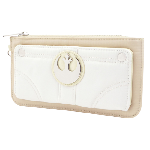Loungefly Star Wars: Princess Leia Hoth 8” Satin Wallet - New, With Tags