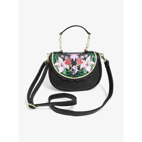 Loungefly Disney Mulan Cri-Kee Floral Crossbody Bag - New, With Tags