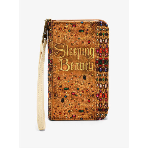 Loungefly Disney Sleeping Beauty Book Tech Wallet - New, With Tags