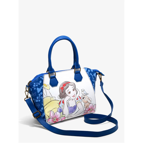 Loungefly Disney Snow White And The Seven Dwarves Sketch Satchel Bag - New, With Tags