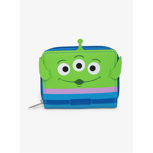 Loungefly Disney Pixar Toy Story  Alien Mini Zip Wallet - New, With Tags