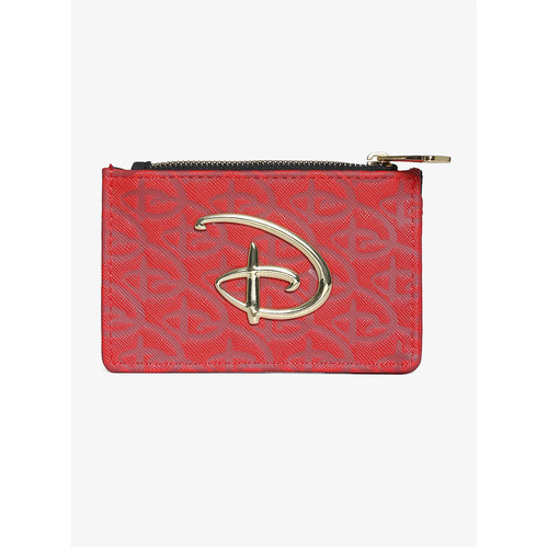 Loungefly Disney Logo Red Coin Purse - New, With Tags