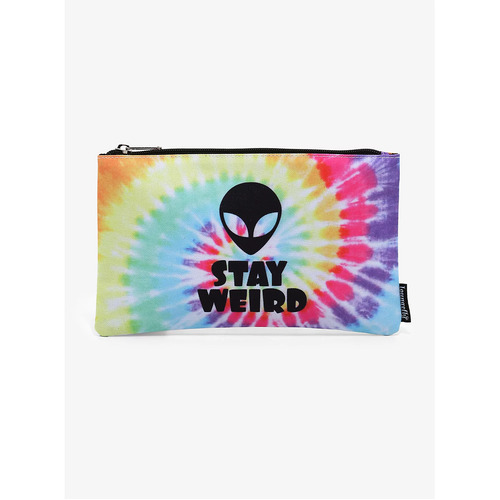 Loungefly Alien Stay Weird Pouch Makeup Bag - New, With Tags