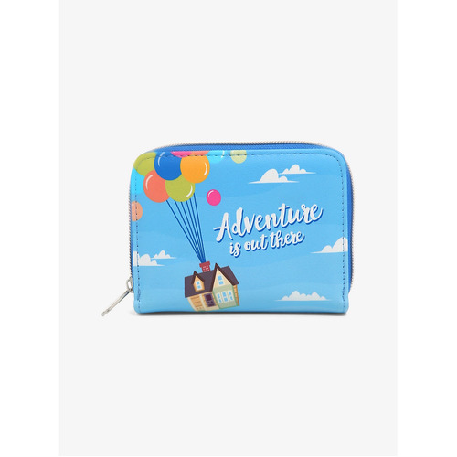 Loungefly Disney Up Balloon House Mini Zip Wallet - New, With Tags