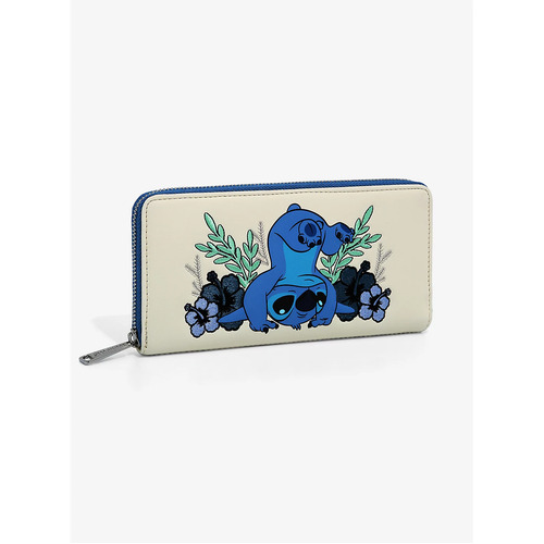 Loungefly Disney Lilo & Stitch Upside Down Zipper Wallet - New, With Tags