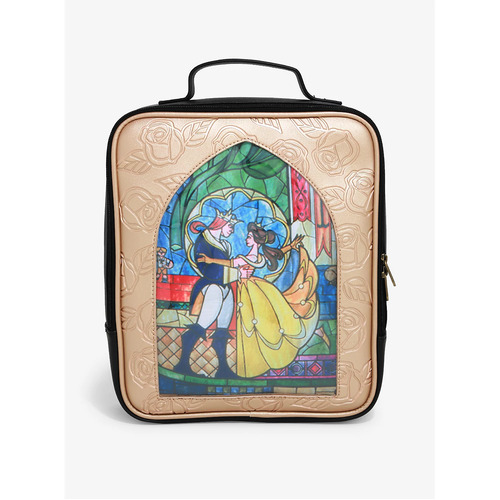 Loungefly Disney Beauty & The Beast Stained Glass Pin Mini Backpack - New, With Tags