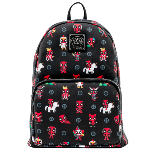 Loungefly Marvel Deadpool Chibi 30th Anniversary Mini Backpack - New, With Tags