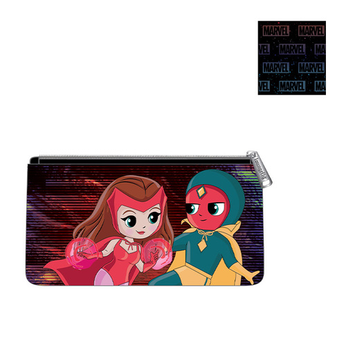 Loungefly Marvel WandaVision Wanda & Vision Chibi Wallet - New, With Tags