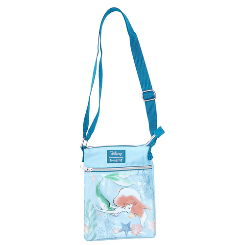 Loungefly Disney The Little Mermaid Ariel Collector Passport Crossbody Bag - New, With Tags