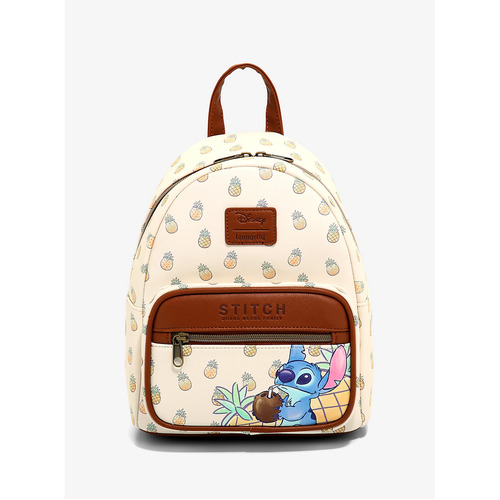 Loungefly Disney Lilo & Stitch Pineapple Mini Backpack - New, With Tags