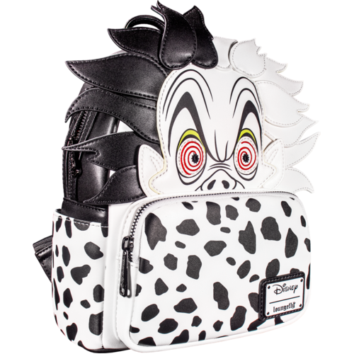Loungefly Disney 101 Dalmatians Cruella Spots Mini Backpack - New, With Tags