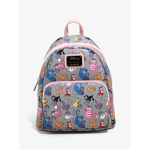 Loungefly Disney Cats Yarn Allover Print Mini Backpack - New, With Tags