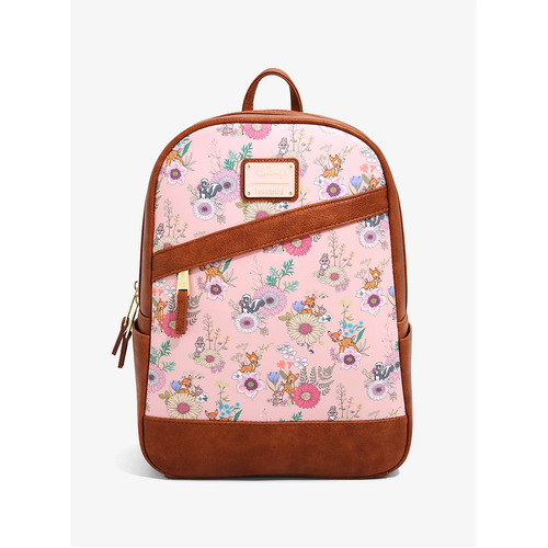 Loungefly Disney Bambi Cast Floral Mini Backpack - New, With Tags