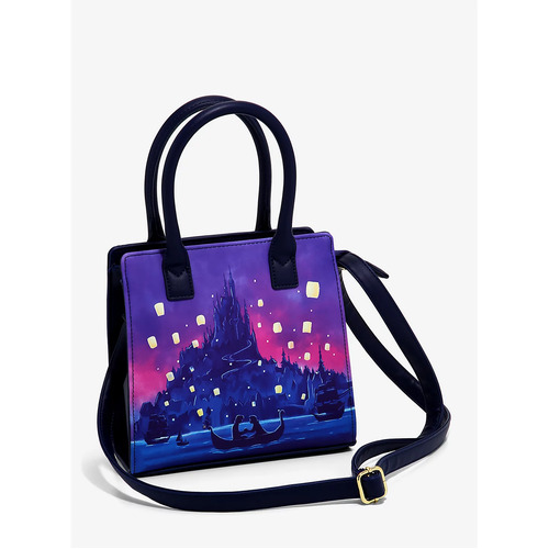 Loungefly Disney Tangled Lanterns Scene Satchel Bag - New, With Tags
